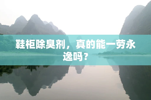 鞋柜除臭剂，真的能一劳永逸吗？