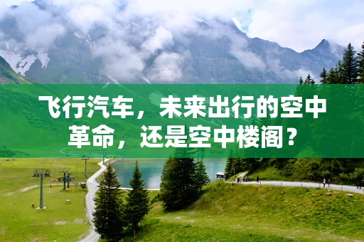 飞行汽车，未来出行的空中革命，还是空中楼阁？
