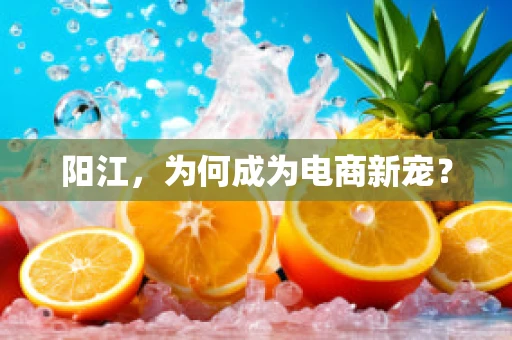 阳江，为何成为电商新宠？