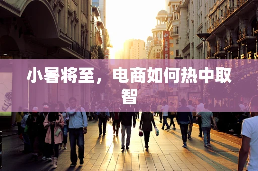 小暑将至，电商如何热中取智