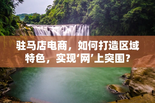 驻马店电商，如何打造区域特色，实现‘网’上突围？