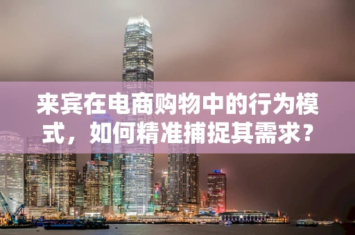 来宾在电商购物中的行为模式，如何精准捕捉其需求？