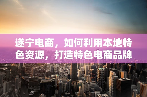 遂宁电商，如何利用本地特色资源，打造特色电商品牌？