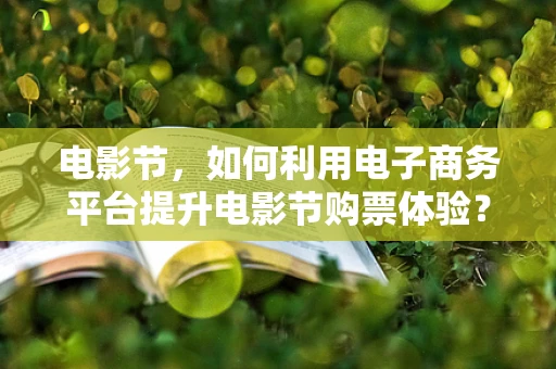 电影节，如何利用电子商务平台提升电影节购票体验？