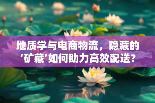 地质学与电商物流，隐藏的‘矿藏’如何助力高效配送？