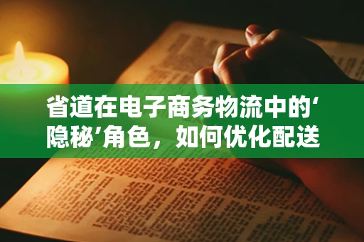 省道在电子商务物流中的‘隐秘’角色，如何优化配送效率？