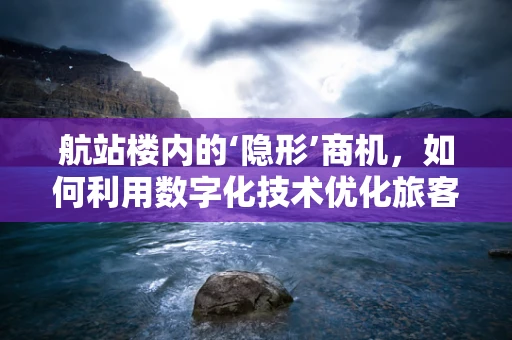 航站楼内的‘隐形’商机，如何利用数字化技术优化旅客体验？