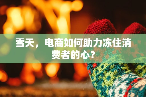 雪天，电商如何助力冻住消费者的心？