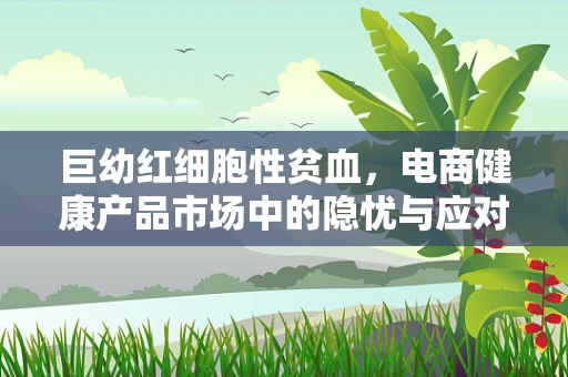 巨幼红细胞性贫血，电商健康产品市场中的隐忧与应对策略