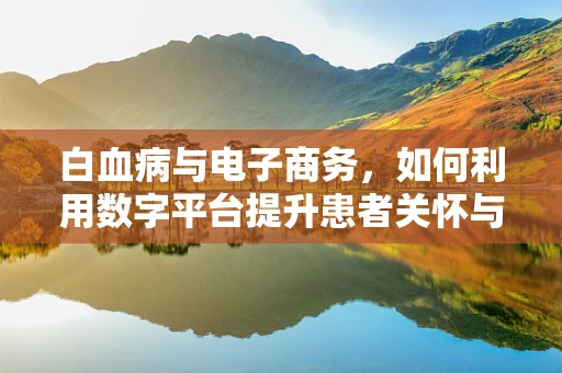 白血病与电子商务，如何利用数字平台提升患者关怀与治疗资源获取？