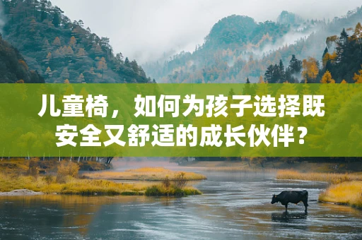 儿童椅，如何为孩子选择既安全又舒适的成长伙伴？