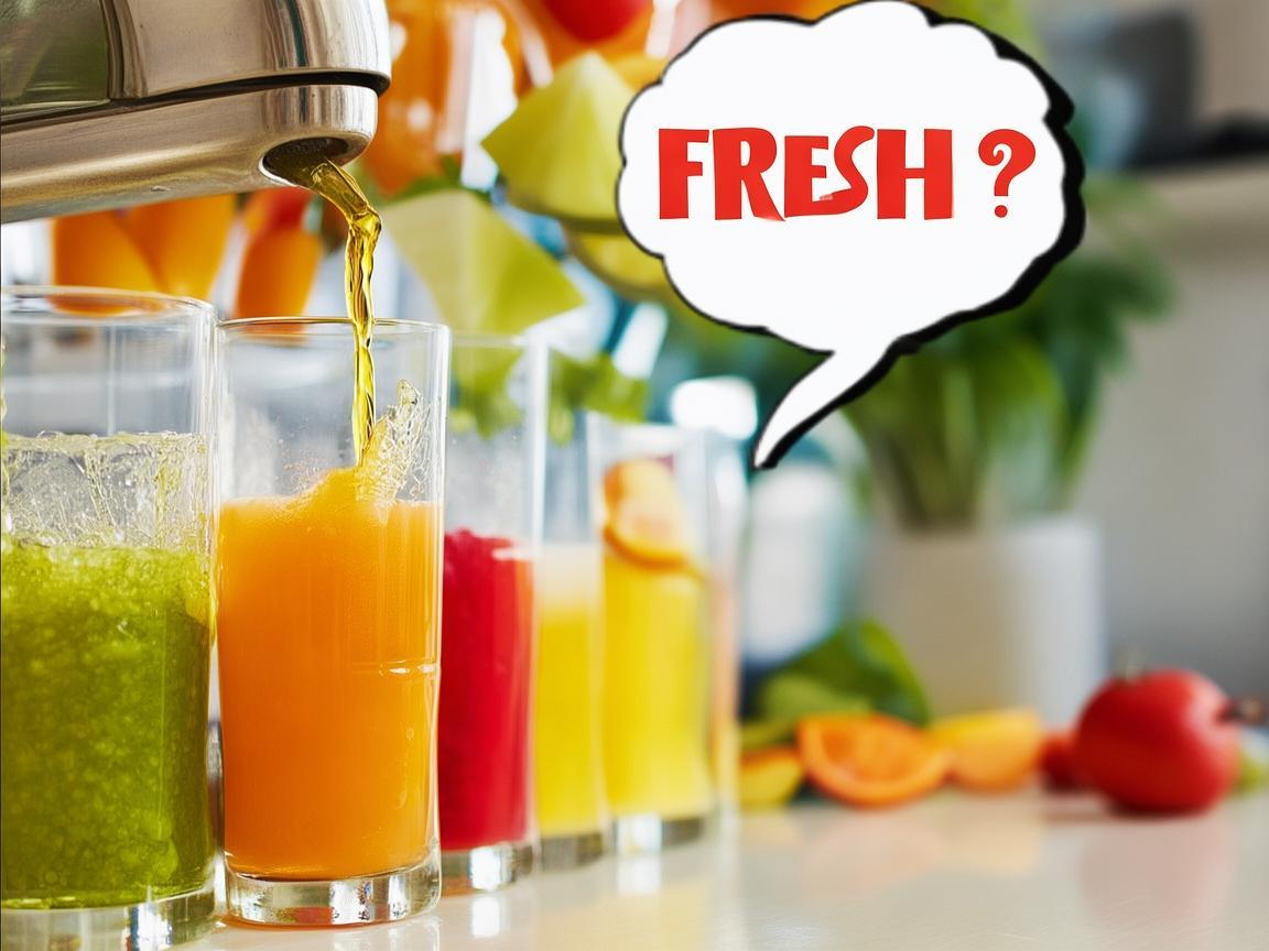 鲜榨果汁，真的‘鲜’吗？——揭开电商果汁的真相